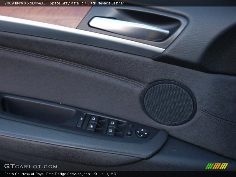 Space Grey Metallic / Black Nevada Leather 2009 BMW X6 xDrive35i