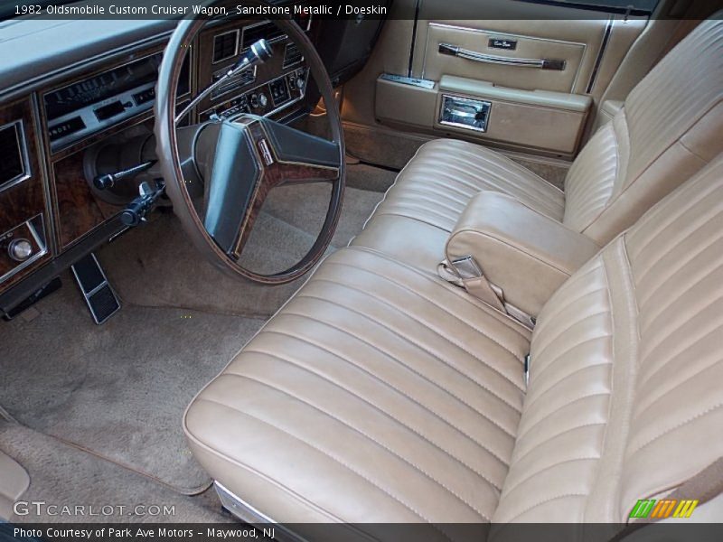 Front Seat of 1982 Custom Cruiser Wagon