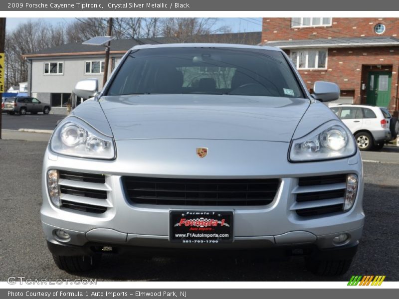 Crystal Silver Metallic / Black 2009 Porsche Cayenne Tiptronic