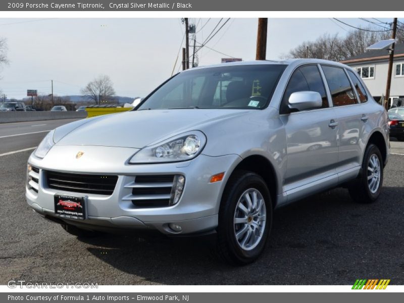 Crystal Silver Metallic / Black 2009 Porsche Cayenne Tiptronic