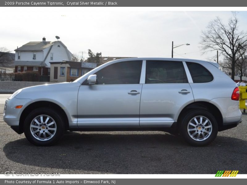 Crystal Silver Metallic / Black 2009 Porsche Cayenne Tiptronic
