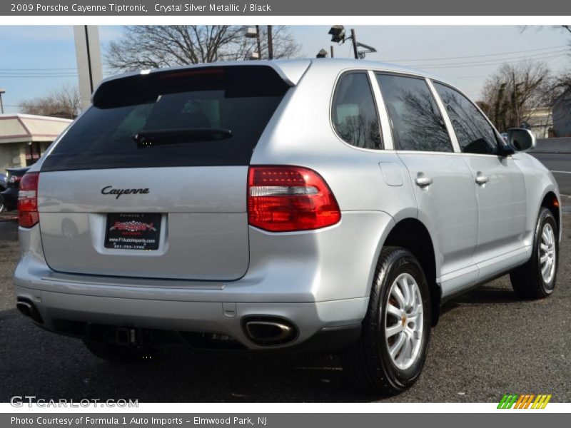 Crystal Silver Metallic / Black 2009 Porsche Cayenne Tiptronic
