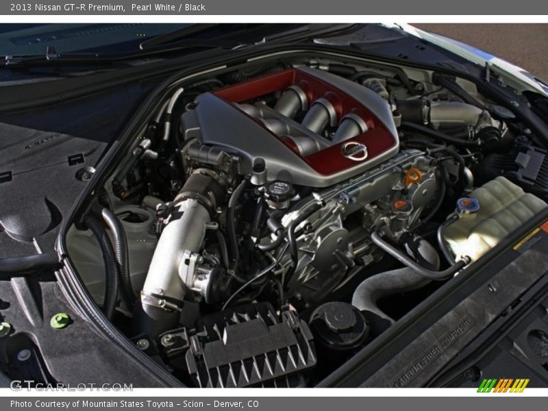  2013 GT-R Premium Engine - 3.8 Liter Twin-Turbocharged DOHC 24-valve CVTCS V6