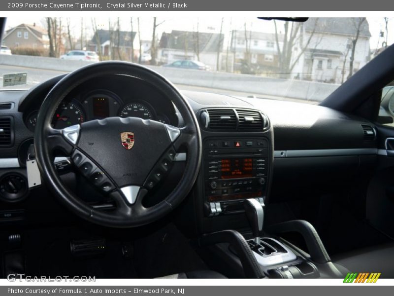 Crystal Silver Metallic / Black 2009 Porsche Cayenne Tiptronic