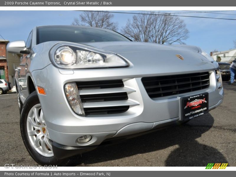 Crystal Silver Metallic / Black 2009 Porsche Cayenne Tiptronic