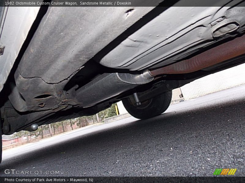 Undercarriage of 1982 Custom Cruiser Wagon