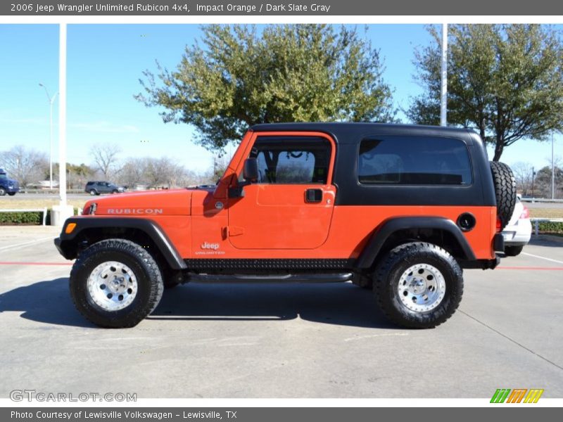  2006 Wrangler Unlimited Rubicon 4x4 Impact Orange