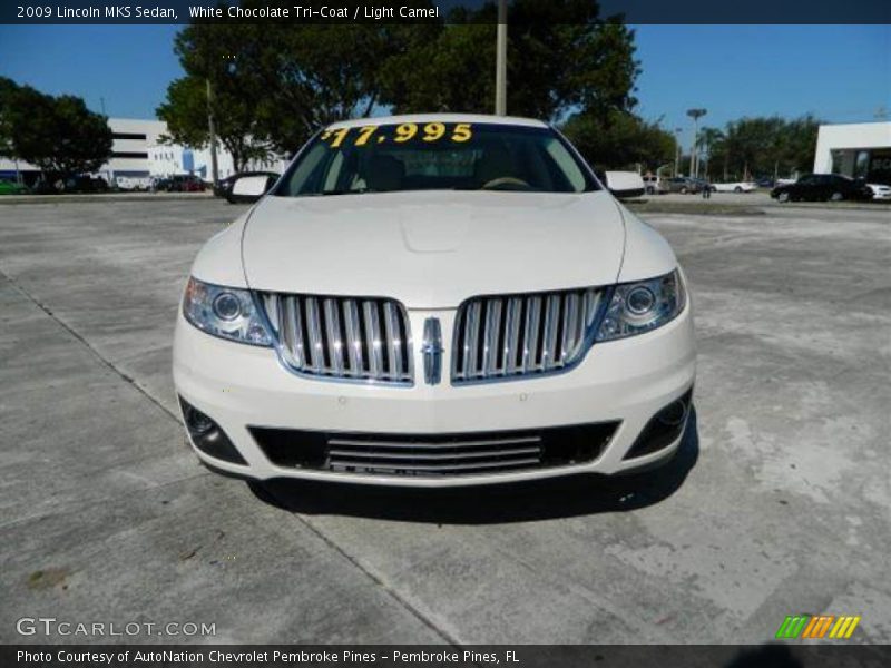  2009 MKS Sedan White Chocolate Tri-Coat