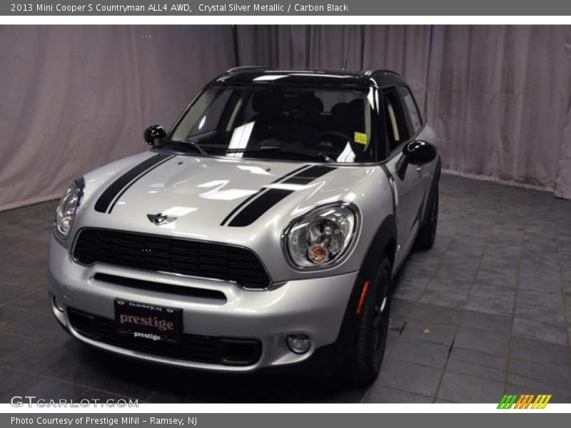 Crystal Silver Metallic / Carbon Black 2013 Mini Cooper S Countryman ALL4 AWD