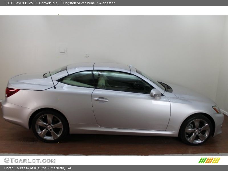 Tungsten Silver Pearl / Alabaster 2010 Lexus IS 250C Convertible
