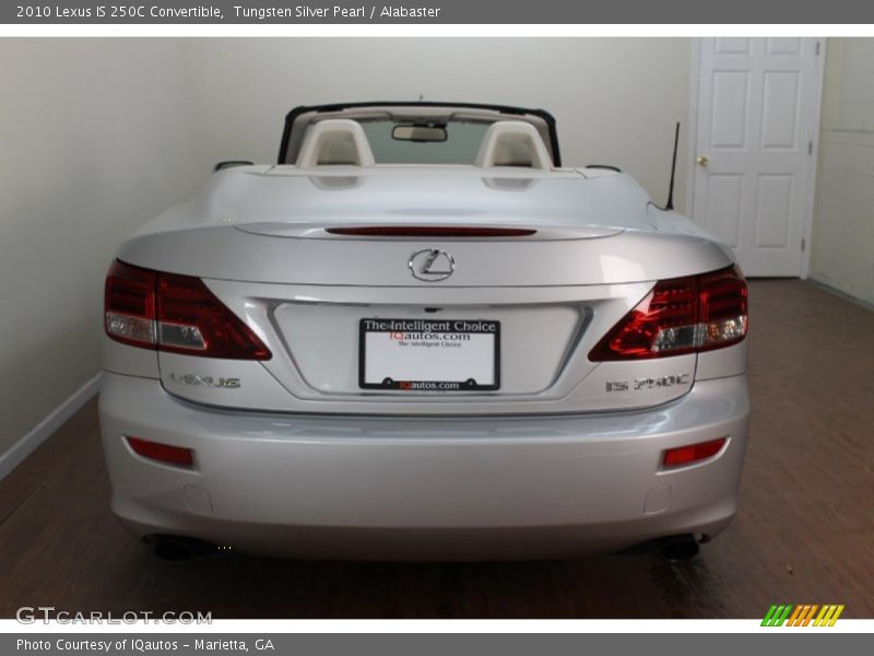 Tungsten Silver Pearl / Alabaster 2010 Lexus IS 250C Convertible