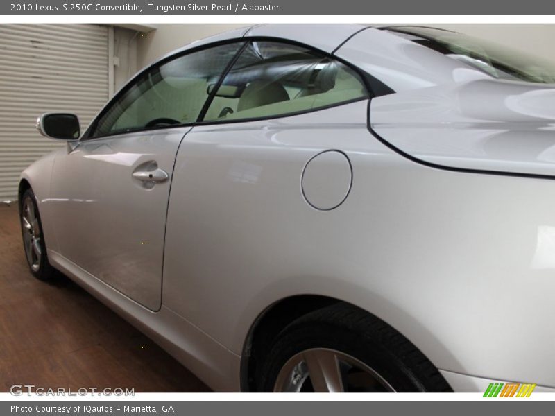 Tungsten Silver Pearl / Alabaster 2010 Lexus IS 250C Convertible