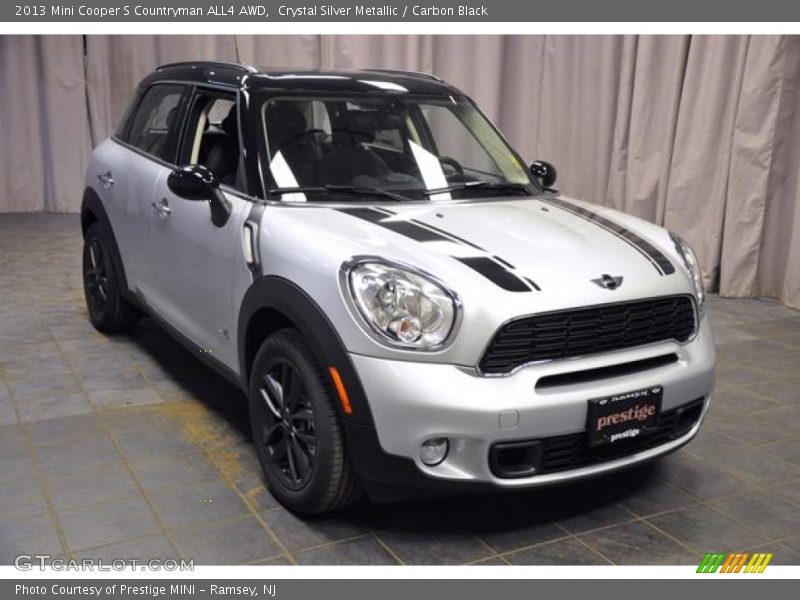 Crystal Silver Metallic / Carbon Black 2013 Mini Cooper S Countryman ALL4 AWD