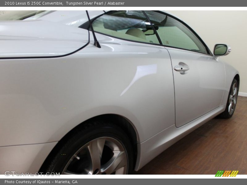 Tungsten Silver Pearl / Alabaster 2010 Lexus IS 250C Convertible