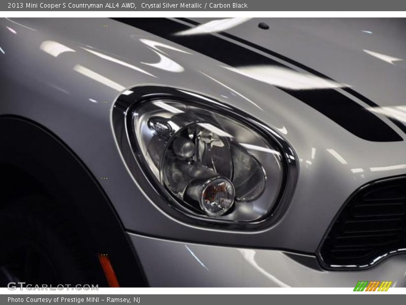 Crystal Silver Metallic / Carbon Black 2013 Mini Cooper S Countryman ALL4 AWD