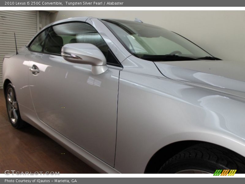 Tungsten Silver Pearl / Alabaster 2010 Lexus IS 250C Convertible