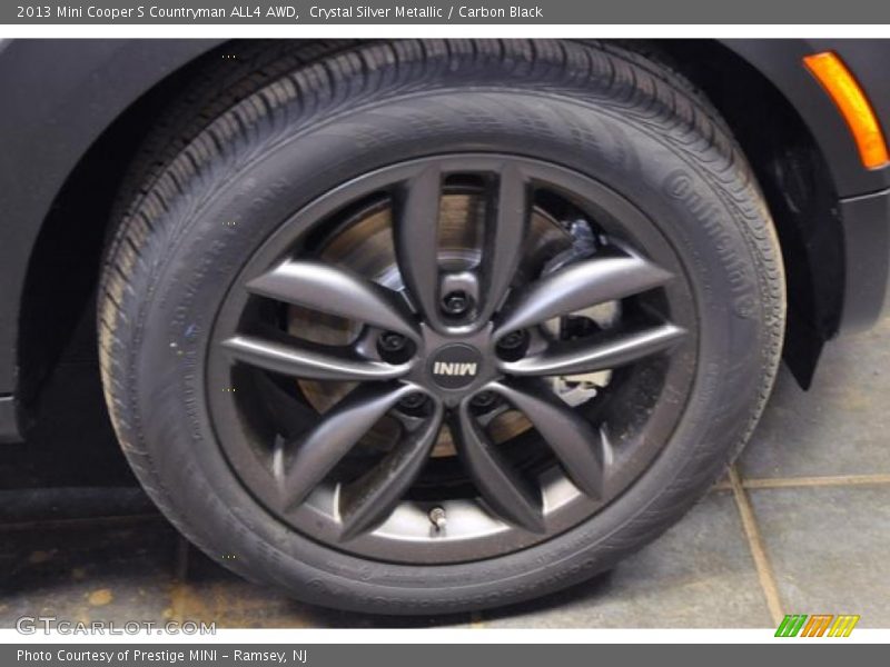 Crystal Silver Metallic / Carbon Black 2013 Mini Cooper S Countryman ALL4 AWD