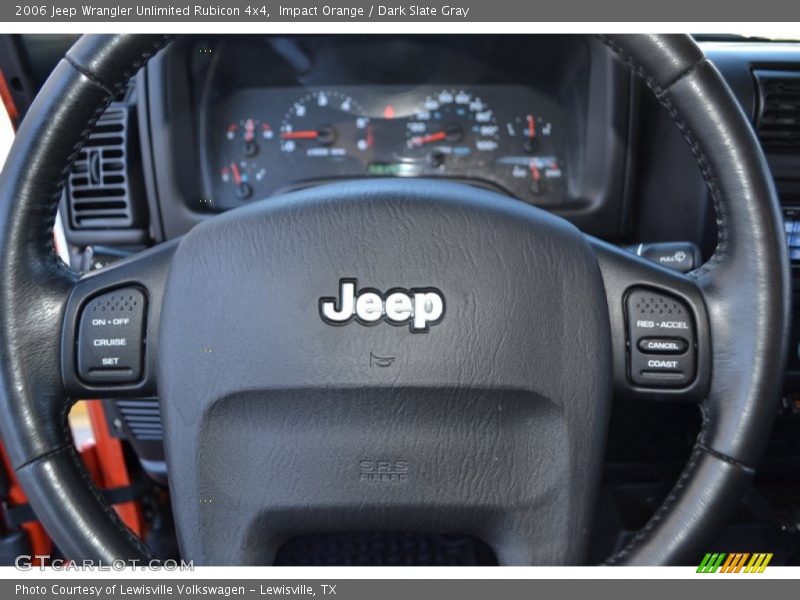 Impact Orange / Dark Slate Gray 2006 Jeep Wrangler Unlimited Rubicon 4x4