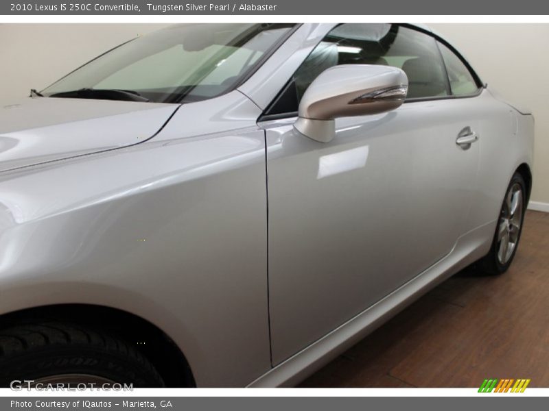 Tungsten Silver Pearl / Alabaster 2010 Lexus IS 250C Convertible