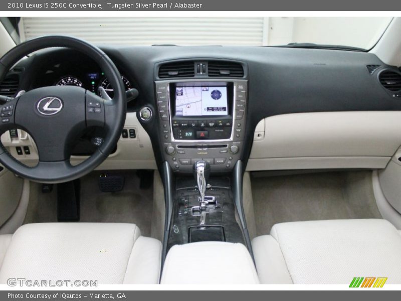Tungsten Silver Pearl / Alabaster 2010 Lexus IS 250C Convertible