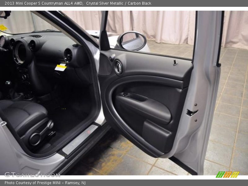 Crystal Silver Metallic / Carbon Black 2013 Mini Cooper S Countryman ALL4 AWD