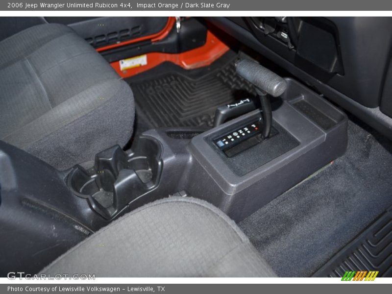 Impact Orange / Dark Slate Gray 2006 Jeep Wrangler Unlimited Rubicon 4x4