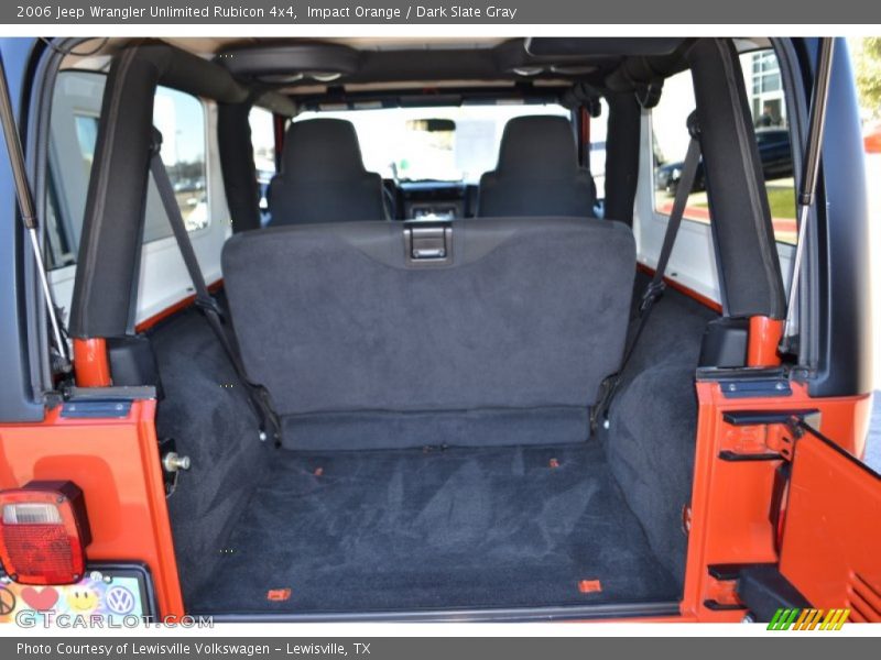 Impact Orange / Dark Slate Gray 2006 Jeep Wrangler Unlimited Rubicon 4x4
