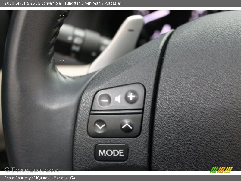 Tungsten Silver Pearl / Alabaster 2010 Lexus IS 250C Convertible