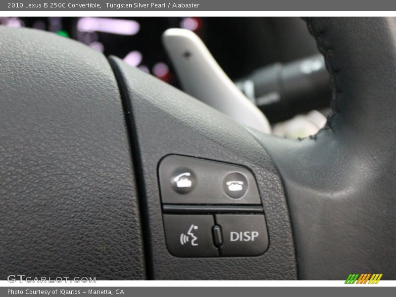 Tungsten Silver Pearl / Alabaster 2010 Lexus IS 250C Convertible