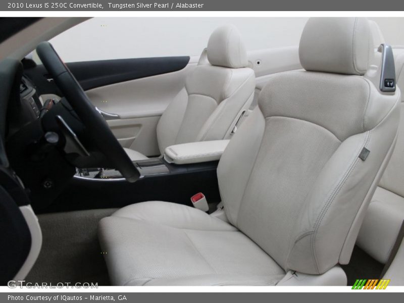 Tungsten Silver Pearl / Alabaster 2010 Lexus IS 250C Convertible