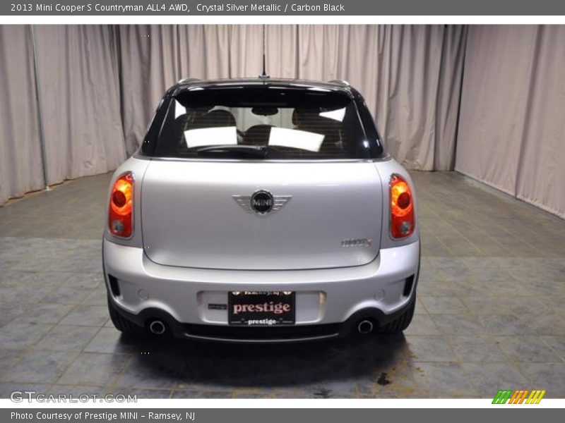 Crystal Silver Metallic / Carbon Black 2013 Mini Cooper S Countryman ALL4 AWD
