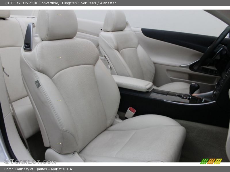 Tungsten Silver Pearl / Alabaster 2010 Lexus IS 250C Convertible