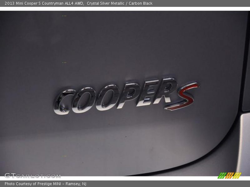 Crystal Silver Metallic / Carbon Black 2013 Mini Cooper S Countryman ALL4 AWD