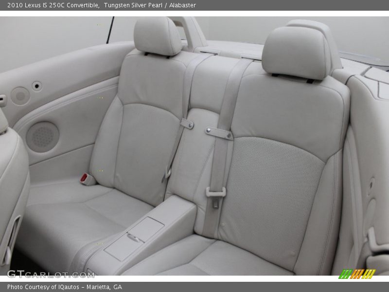 Tungsten Silver Pearl / Alabaster 2010 Lexus IS 250C Convertible