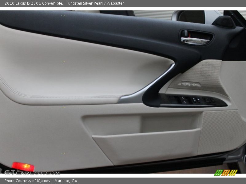 Tungsten Silver Pearl / Alabaster 2010 Lexus IS 250C Convertible