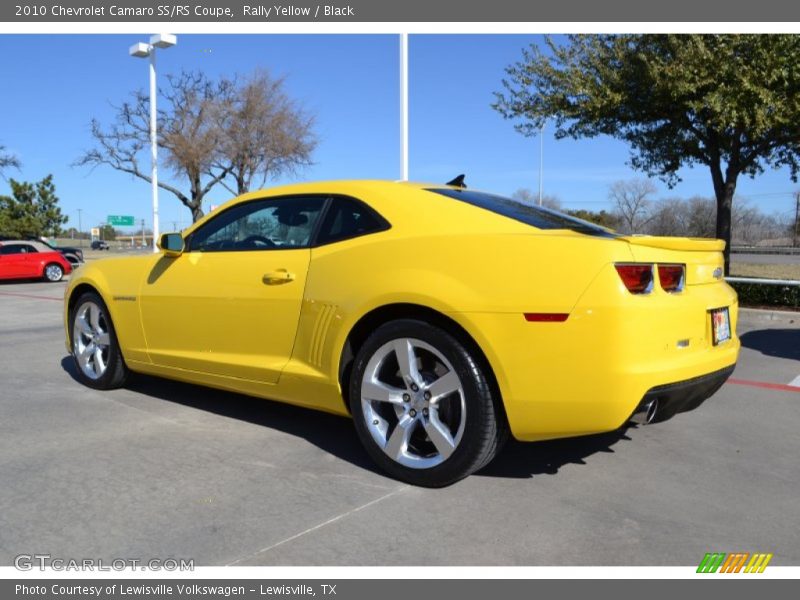 Rally Yellow / Black 2010 Chevrolet Camaro SS/RS Coupe