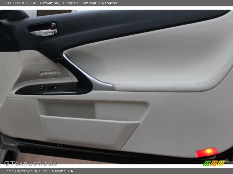 Tungsten Silver Pearl / Alabaster 2010 Lexus IS 250C Convertible