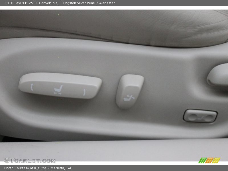 Tungsten Silver Pearl / Alabaster 2010 Lexus IS 250C Convertible