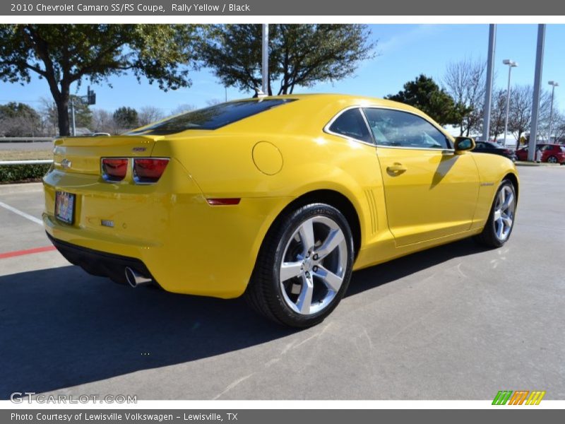 Rally Yellow / Black 2010 Chevrolet Camaro SS/RS Coupe
