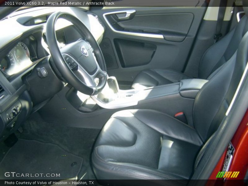 Maple Red Metallic / Anthracite Black 2011 Volvo XC60 3.2