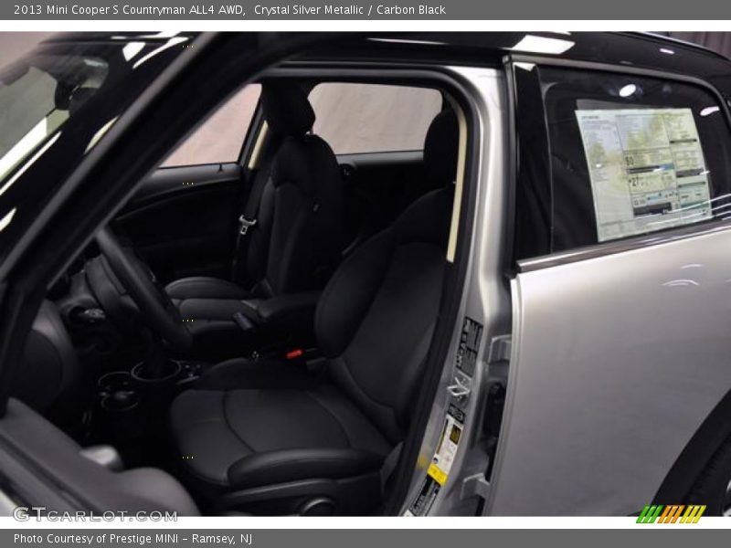Crystal Silver Metallic / Carbon Black 2013 Mini Cooper S Countryman ALL4 AWD
