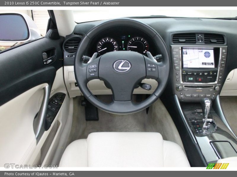 Tungsten Silver Pearl / Alabaster 2010 Lexus IS 250C Convertible