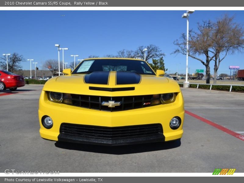 Rally Yellow / Black 2010 Chevrolet Camaro SS/RS Coupe