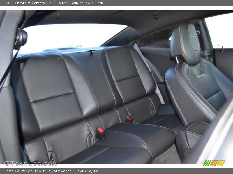Rear Seat of 2010 Camaro SS/RS Coupe