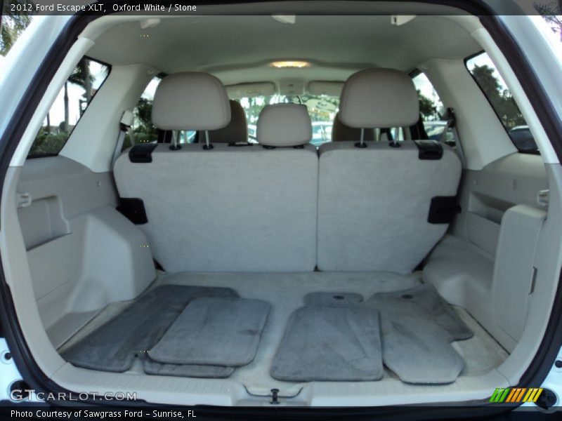 Oxford White / Stone 2012 Ford Escape XLT