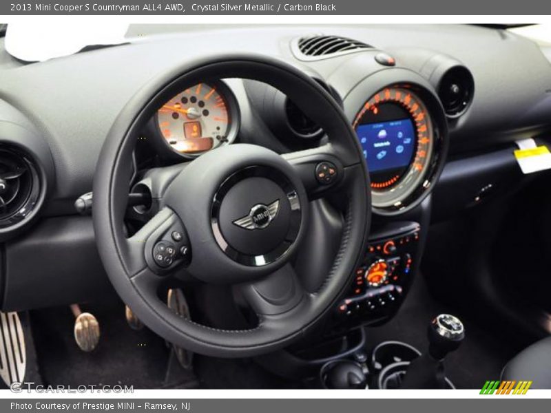 Crystal Silver Metallic / Carbon Black 2013 Mini Cooper S Countryman ALL4 AWD
