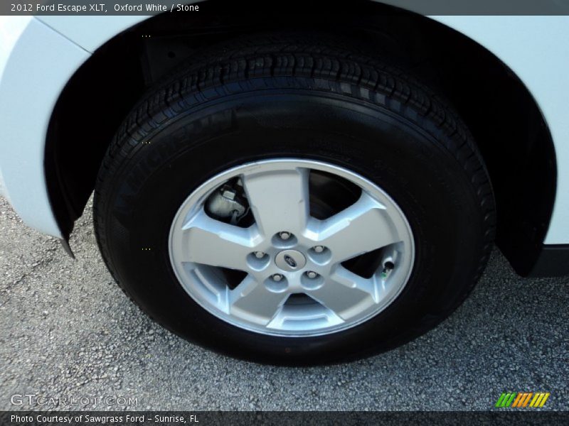 Oxford White / Stone 2012 Ford Escape XLT