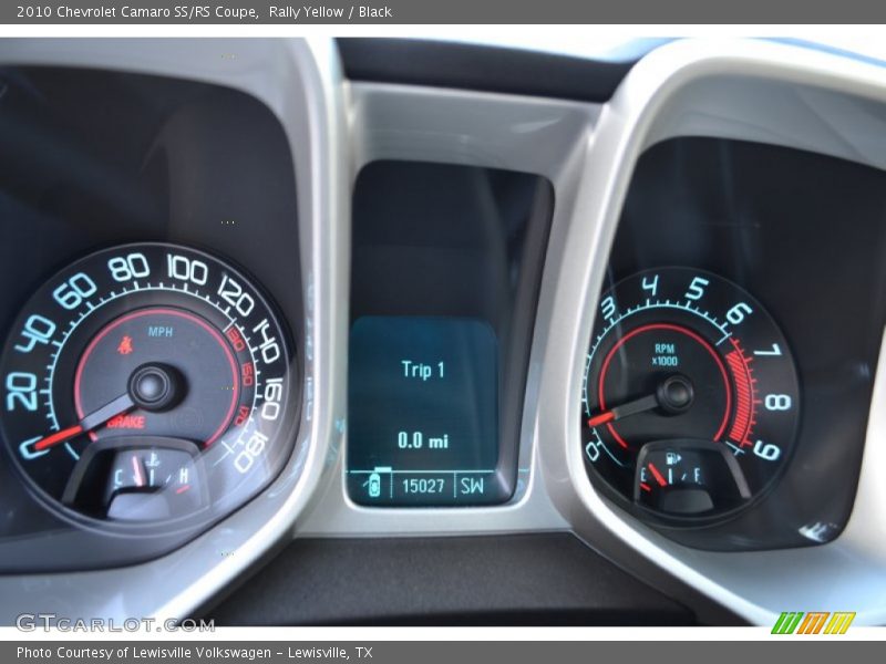 Rally Yellow / Black 2010 Chevrolet Camaro SS/RS Coupe