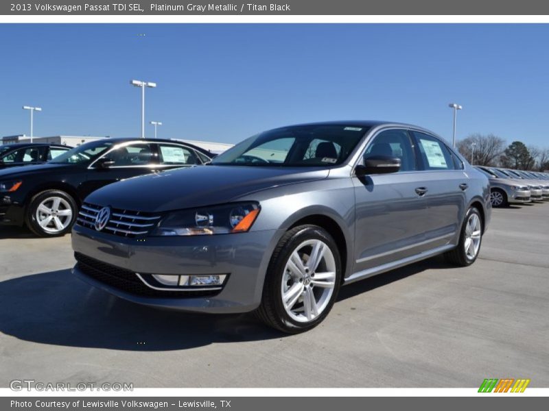 Front 3/4 View of 2013 Passat TDI SEL