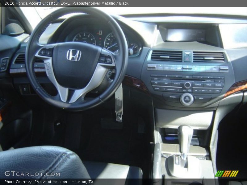 Alabaster Silver Metallic / Black 2010 Honda Accord Crosstour EX-L